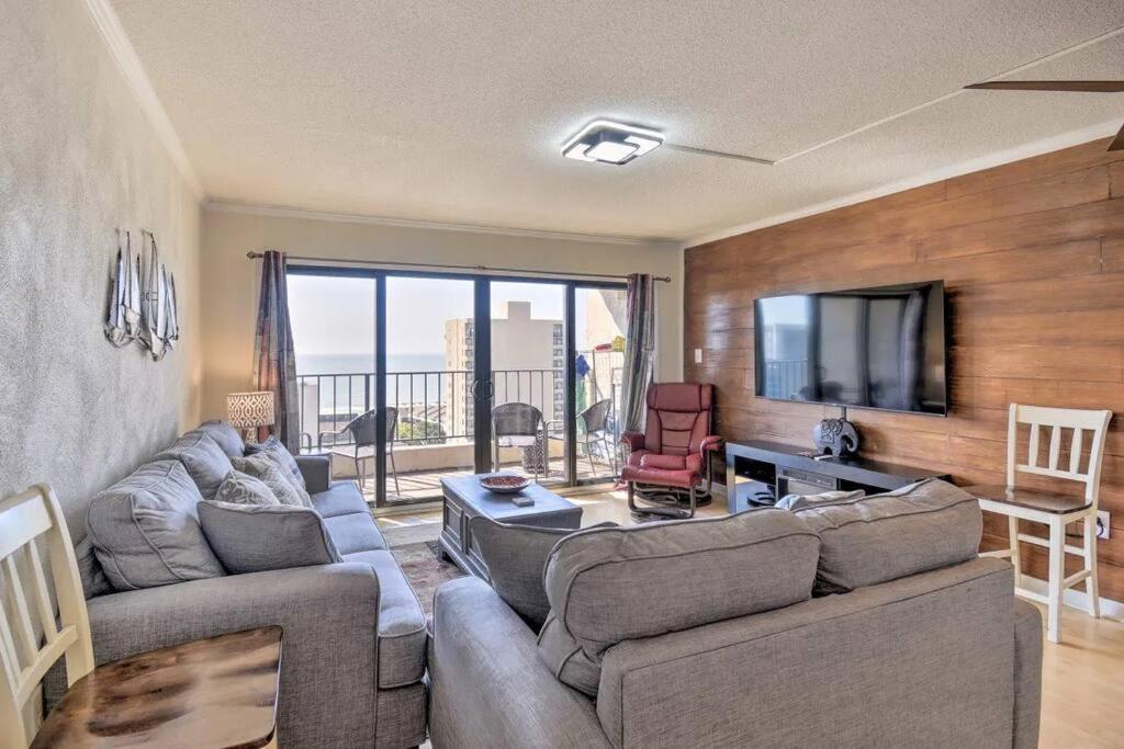 默特尔比奇Coastal Escape Penthouse With Ocean Views公寓 外观 照片