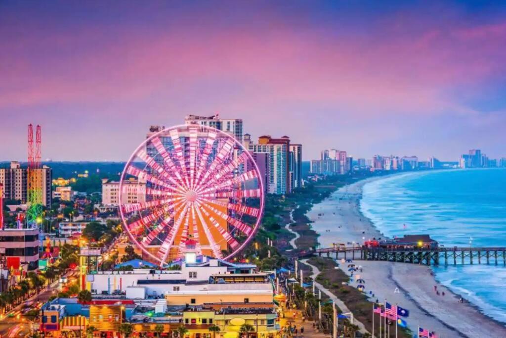 默特尔比奇Coastal Escape Penthouse With Ocean Views公寓 外观 照片