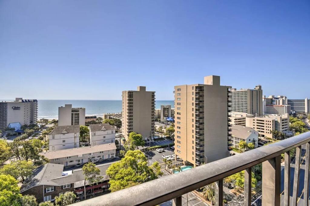 默特尔比奇Coastal Escape Penthouse With Ocean Views公寓 外观 照片